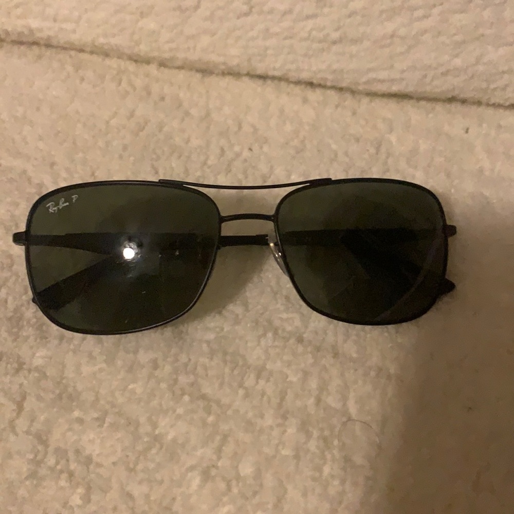 Ray-Ban RB3515 Polarized Sunglasses Matte Black